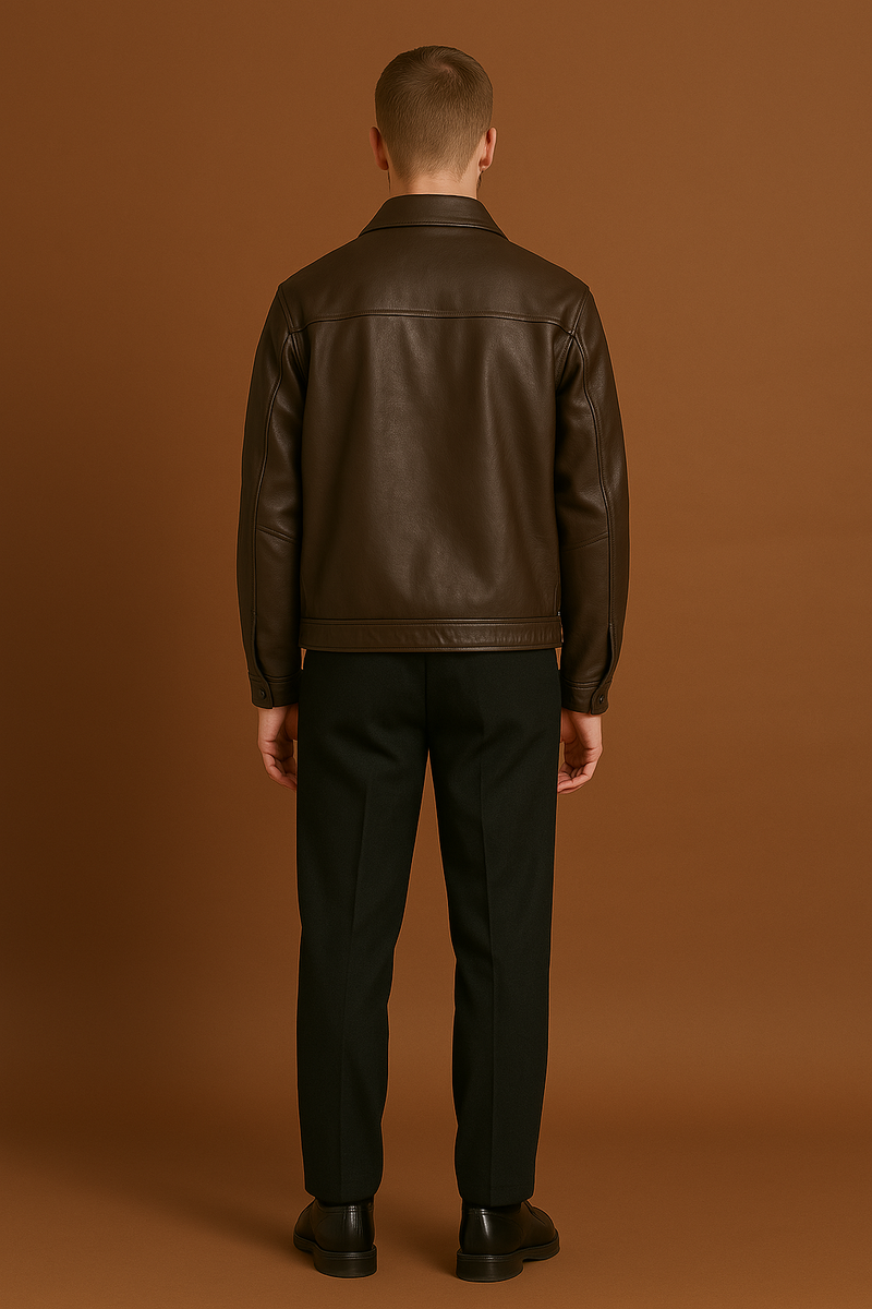 Brown Leather Jacket